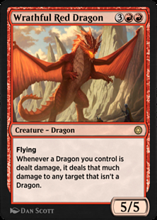 Wrathful Red Dragon