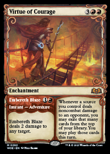 Virtue of Courage // Embereth Blaze